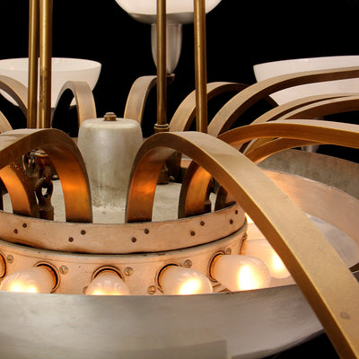 Machine Age Chandelier from USA - WYETH