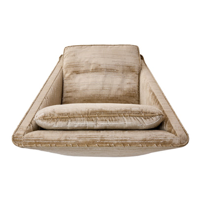 Darrell Lounge Chair in Cut Velvet by WYETH, 2000's - WYETH