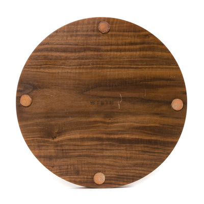 ‘Round I-Beam’ Table in Walnut by WYETH, Made to Order - WYETH