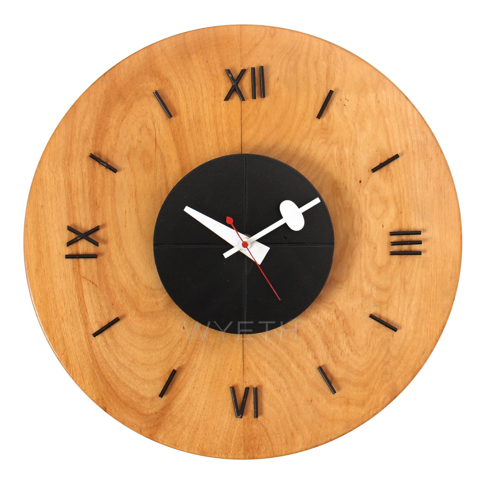 Modernist Wall Clock by George Nelson for Howard Miller - WYETH