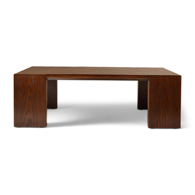 Bamboo and Solid Oak Low Table by WYETH - WYETH