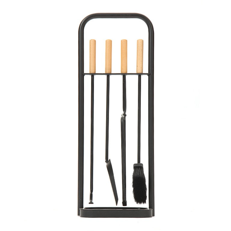 Wood Handle Fire Tools from Austria - WYETH