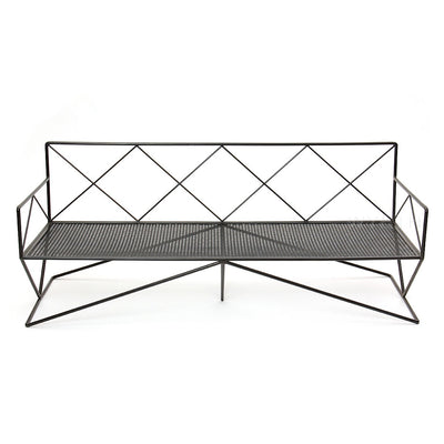 Wrought Iron Sofa In the Style of Darrell Landrum, WYETH, 1950s - WYETH