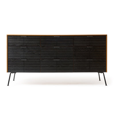 Brushed Oak Cabinet by Raymond Loewy for Mengel, 1950's