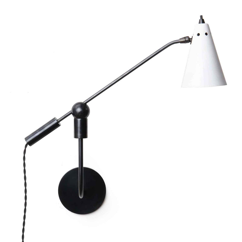 Adjustable Wall Lamp by Gilbert Watrous for Heifetz Lighting Co. - WYETH