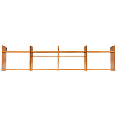 Minimalist Teak Wall Mount Cabinet Collection by Ejner Larsen & Aksel Bender Madsen for Willy Beck