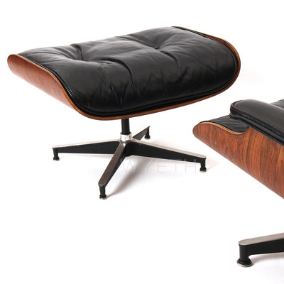 Eames Leather Lounge Chair by Charles & Ray Eames for Herman Miller, 1956 - WYETH