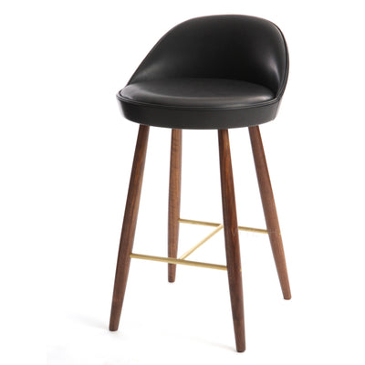 Low Back Bar Stool by WYETH, Made to Order - WYETH