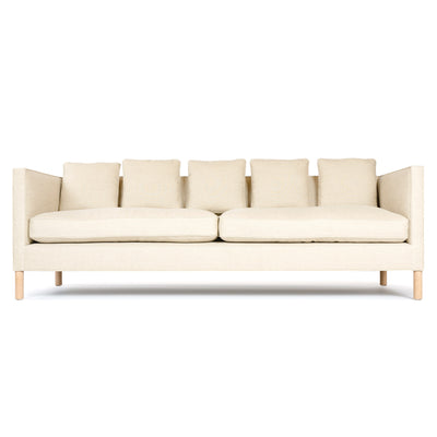 The ‘Tuxedo Sofa’ in Natural Linen by WYETH, Made to Order - WYETH