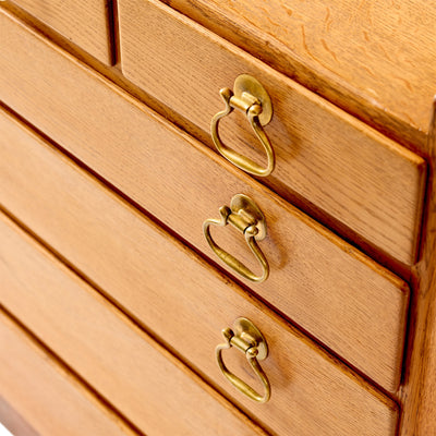 Unique Desk With Modular Cabinets by Hans J. Wegner for Johannes Hansen, 1947 - WYETH