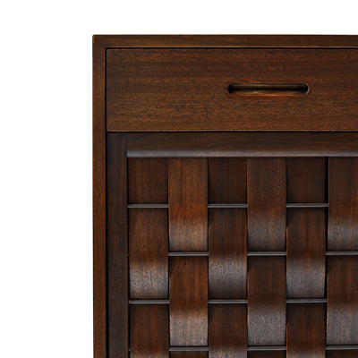 Woven Front Cabinet by Edward Wormley for Dunbar - WYETH