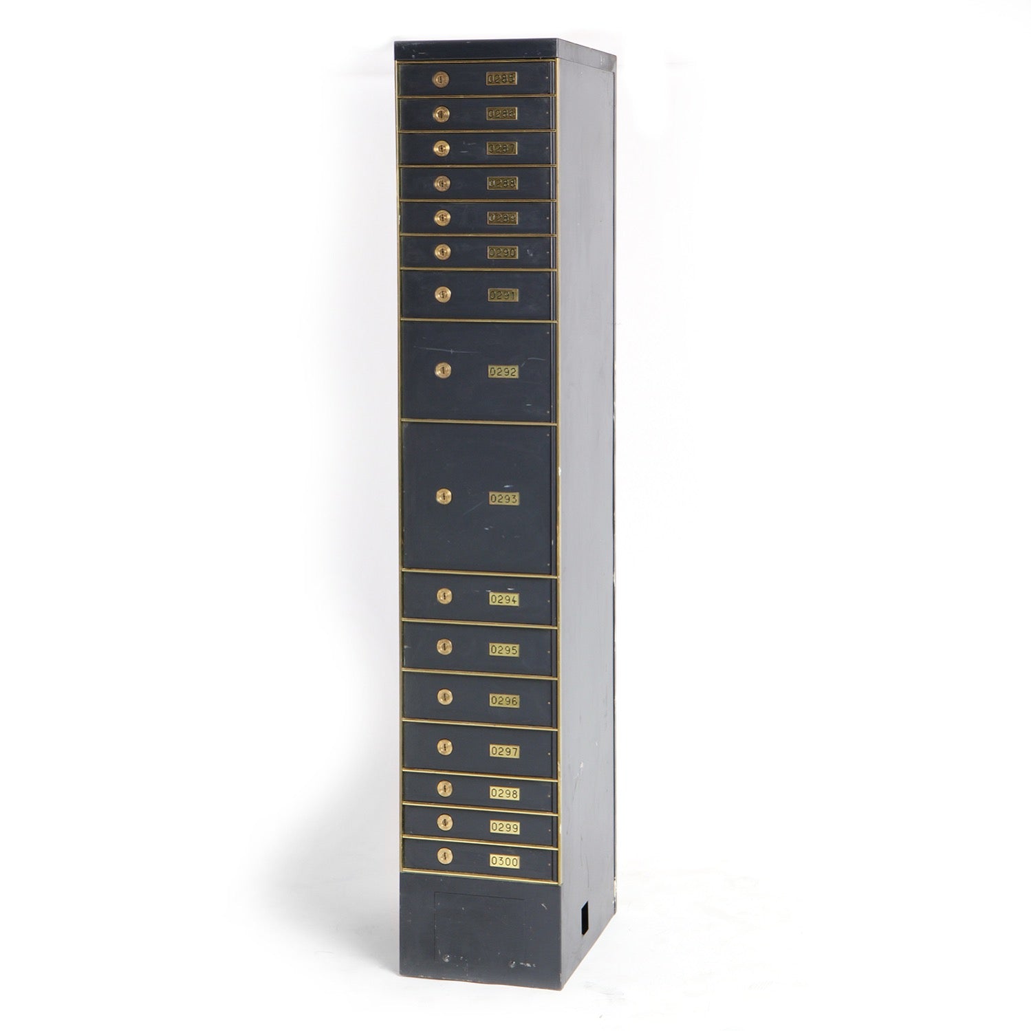 Enumerated Stacked Safety Deposit Boxes from USA - WYETH