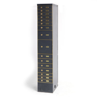 Enumerated Stacked Safety Deposit Boxes from USA - WYETH