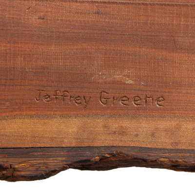Low Table with Live Edge Top by Jeffrey Greene