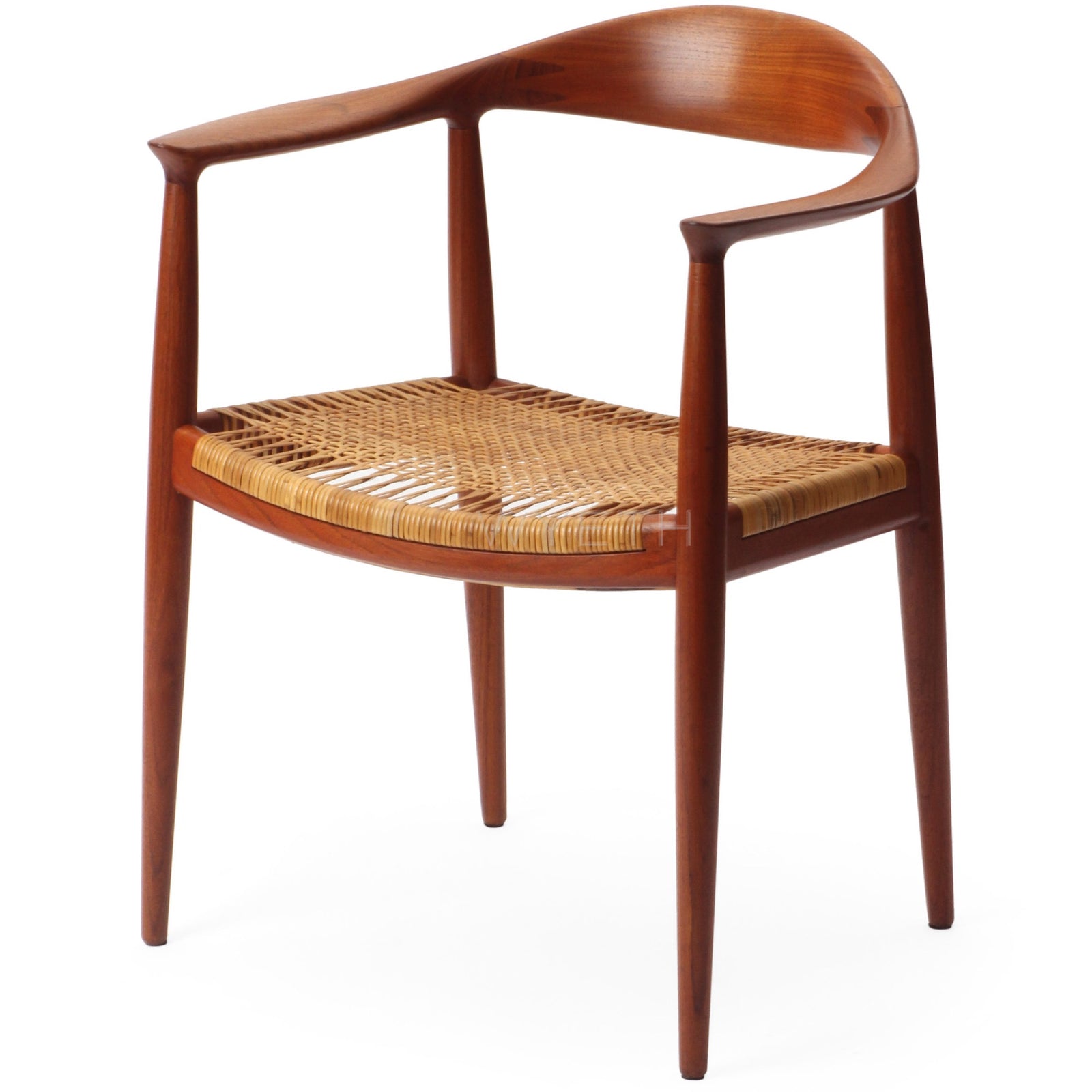 The Round Chair by Hans J. Wegner for Johannes Hansen, 1949 - WYETH