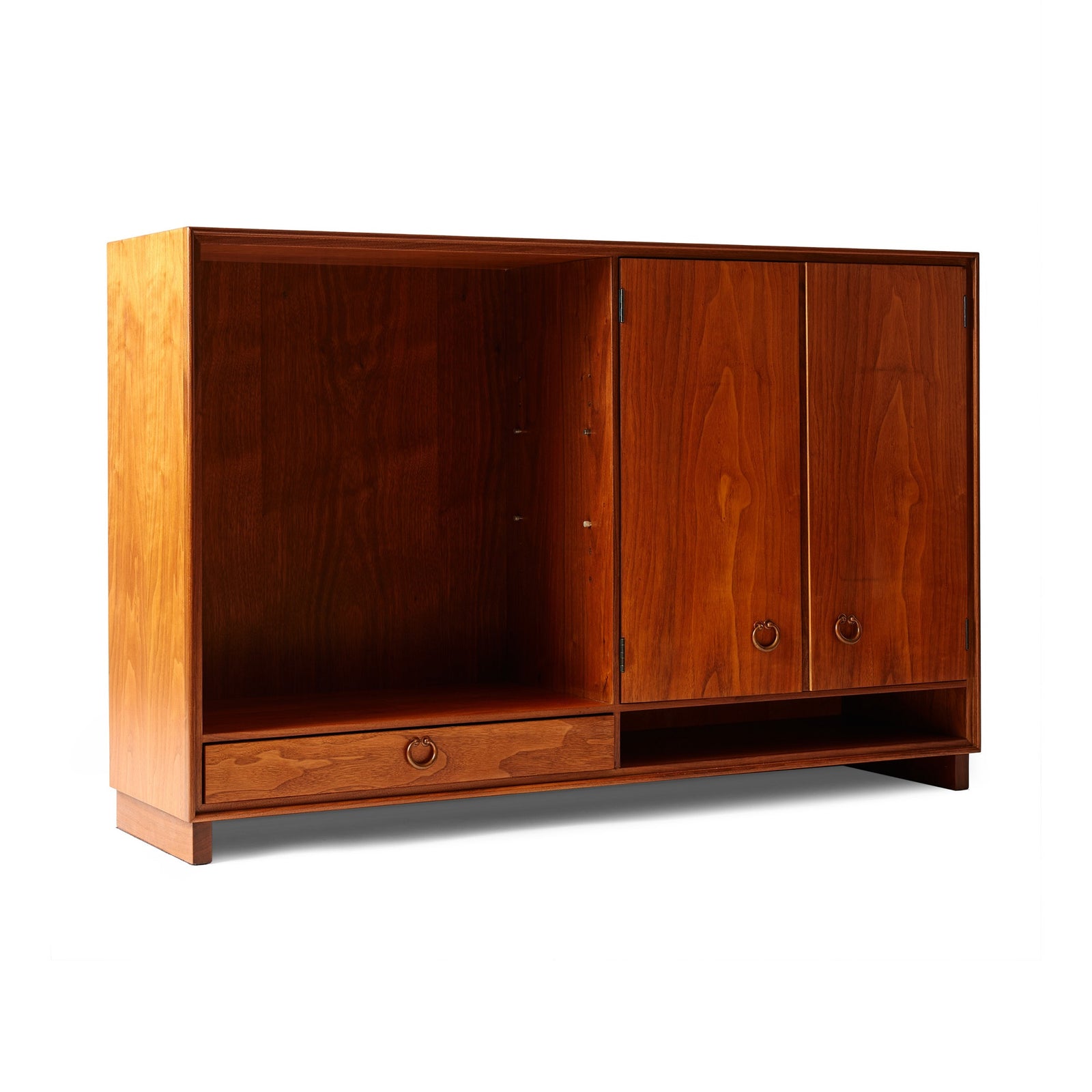 Cabinet with Open Shelves by Edward Wormley for Dunbar, 1950s - WYETH