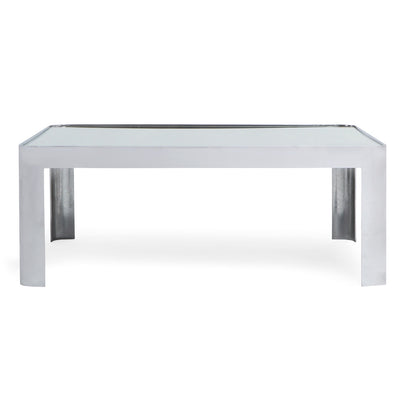 Polished Steel Low Table from USA