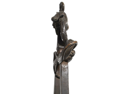 Bronze ‘Fire Tong’ Sculpture by Henri-Louis Levasseur - WYETH