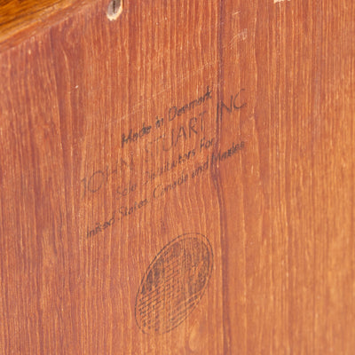 Two Level Double Tambour Door Cabinet by Peter Hvidt & Orla Mölgaard-Nielsen for Soborg Mobelfabrik - WYETH