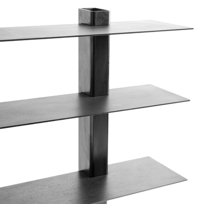 Steel Cantilevered Bookcase or Shelving by WYETH - WYETH