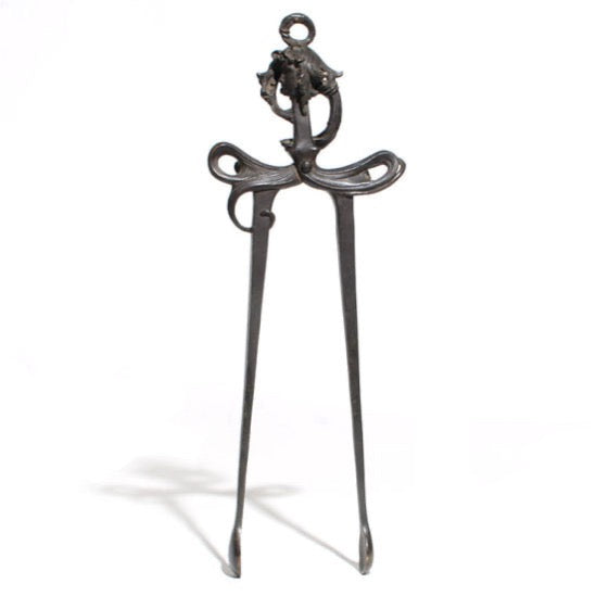 Bronze ‘Fire Tong’ Sculpture by Henri-Louis Levasseur - WYETH