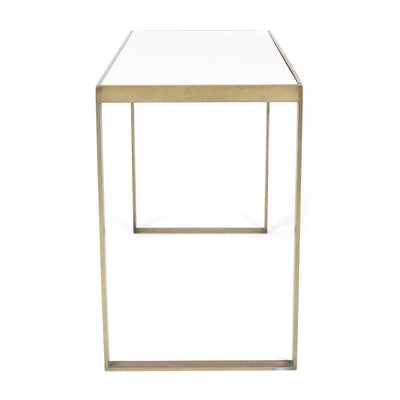 Bronze Console Table by Roger Sprunger for Dunbar