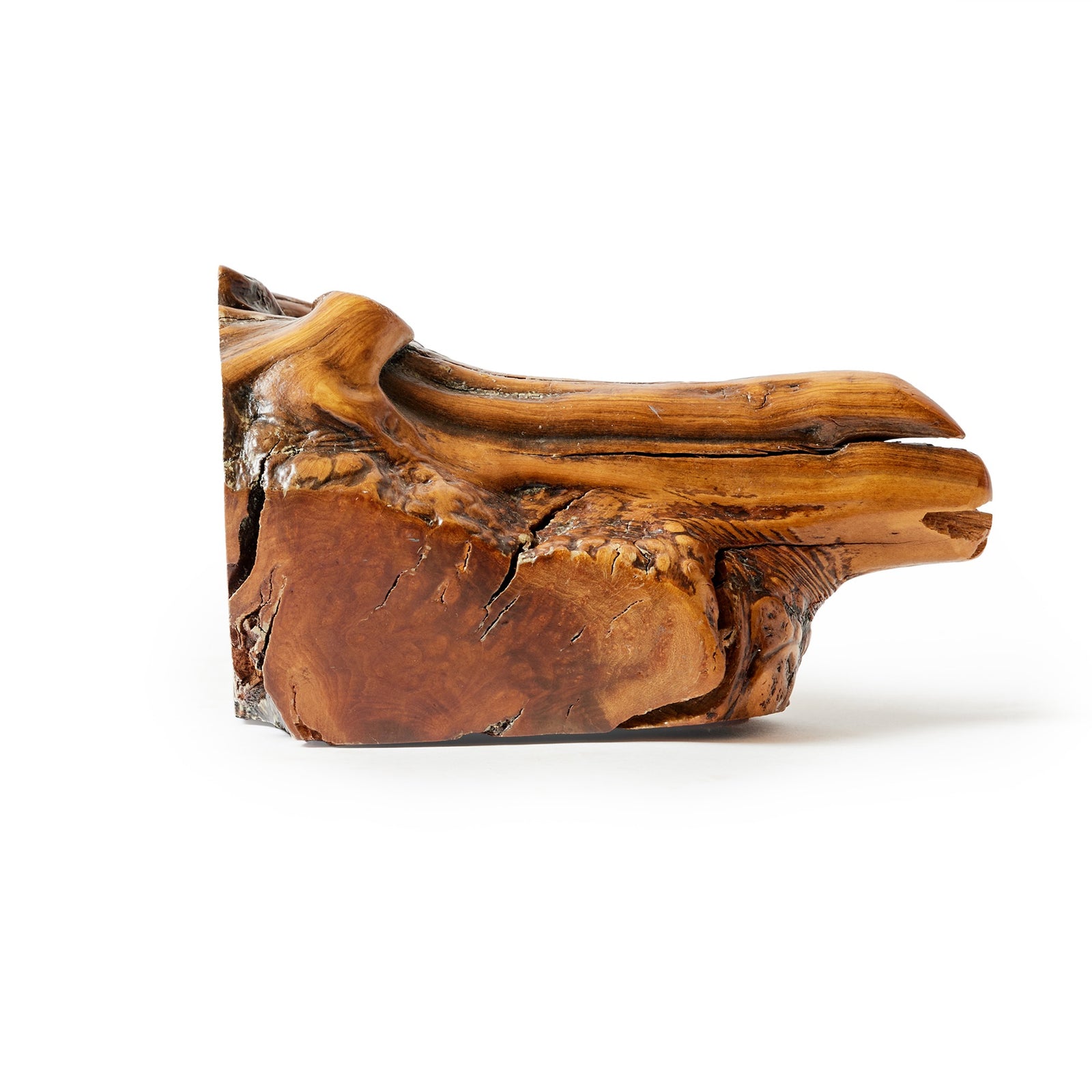 Burl Bookend