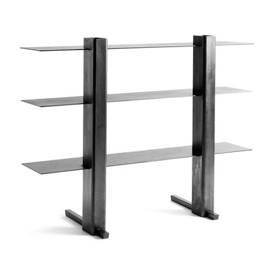 Steel Cantilevered Bookcase or Shelving by WYETH - WYETH