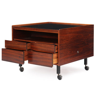 Mobile Bar Trolley by Palle Pedersen and Erik Andersen for Sibast Furniture, 1965 - WYETH