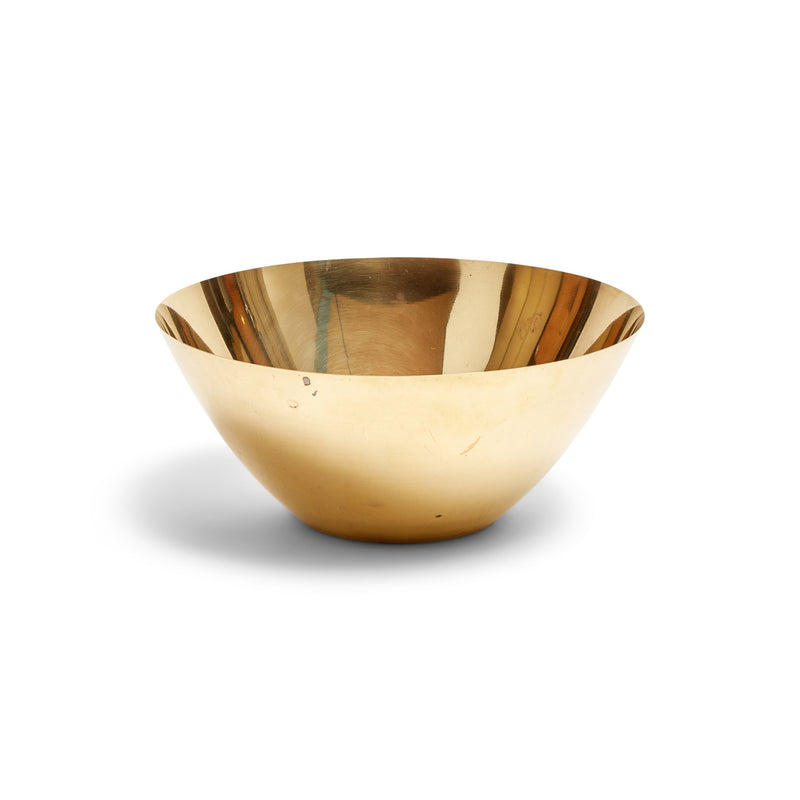 Spun Brass Bowl Arne Jacobsen for Stelton - WYETH