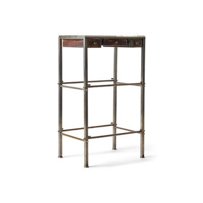Nickel On Bronze 3 Tier Utility Table from USA