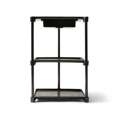 Single Drawer Three Tiered Cast Iron Table