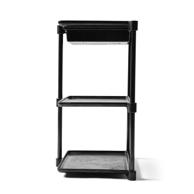 Single Drawer Three Tiered Cast Iron Table