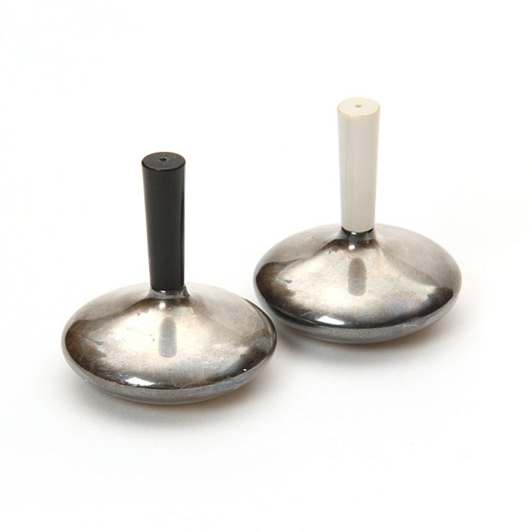 Silver Salt and Pepper Shakers by Carl Cohr for Cohr, 1960s - WYETH