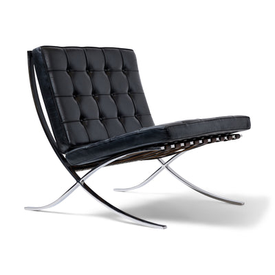 'Barcelona' Chair by Ludwig Mies van der Rohe for Knoll, 1929 - WYETH