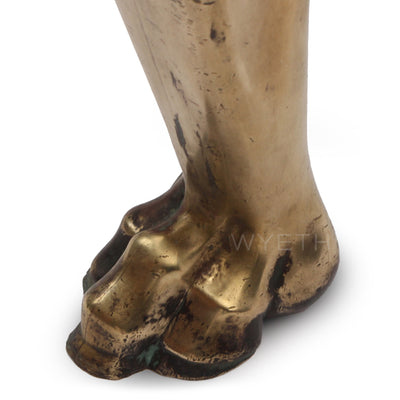 Massive Elegant Andirons from USA - WYETH