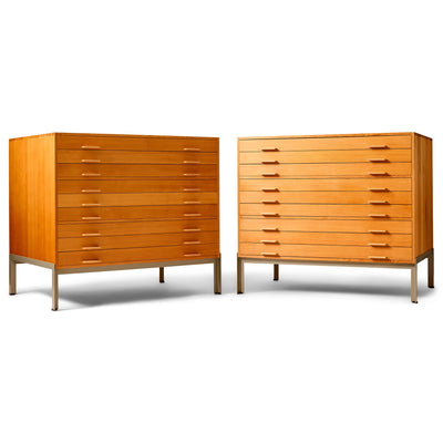 Professor's Flat File by Poul Kjaerholm for Rud Rasmussen - WYETH
