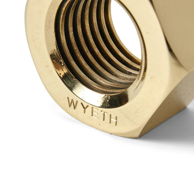 Polished Bronze Industrial Machine Nut by WYETH - WYETH