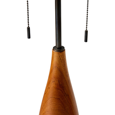 Turned Wood Lamp by ESA - WYETH