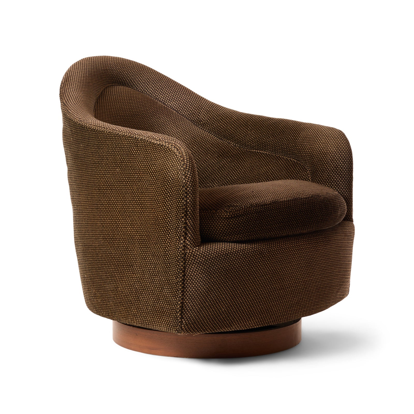 Swiveling Slipper Chair by Milo Baughman for Thayer-Coggins - WYETH