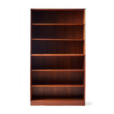 A Solid Teak Bookcase With Adjustable Shelving by Peter Hvidt & Orla Mölgaard-Nielsen - WYETH