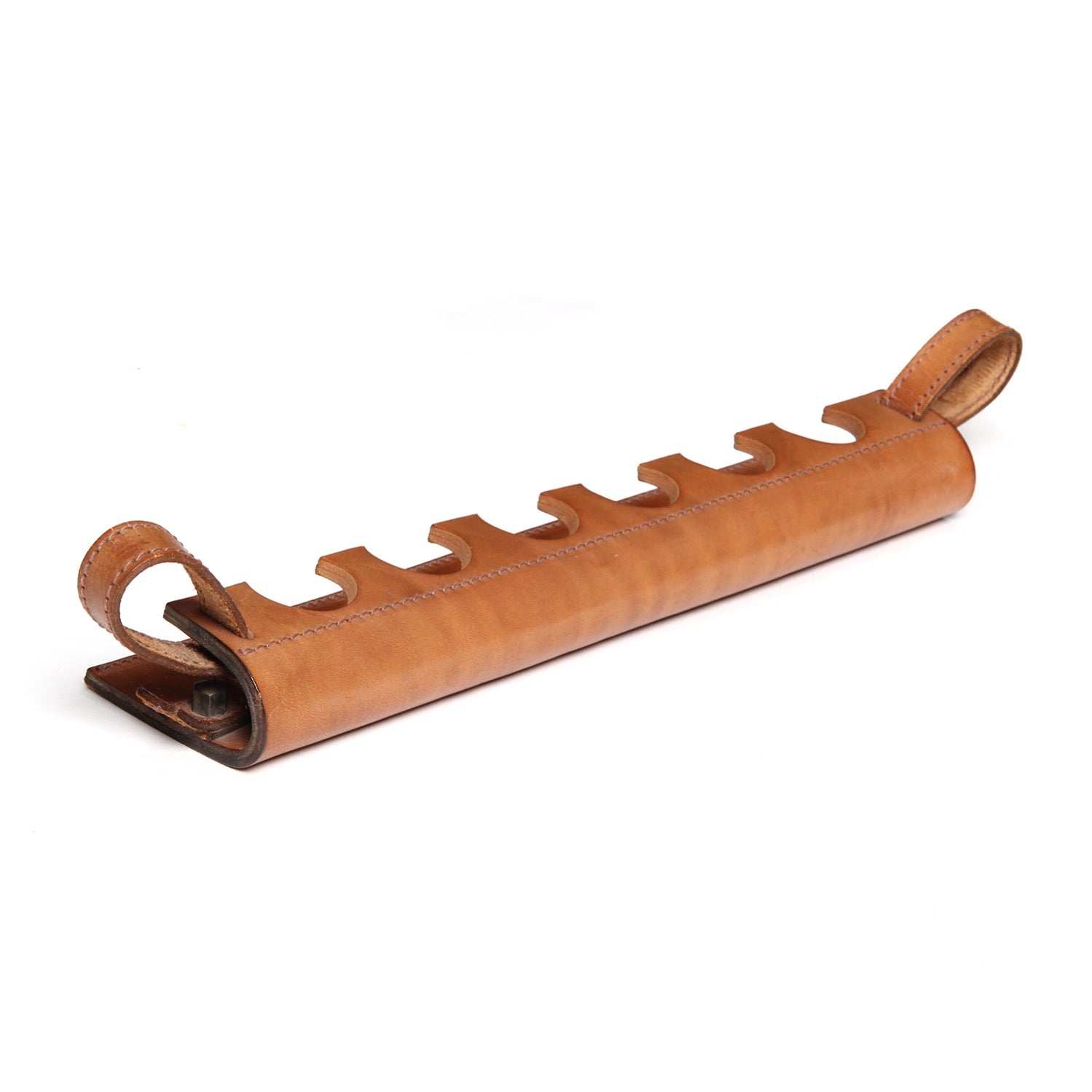Saddle Leather Pipe Cradle from England