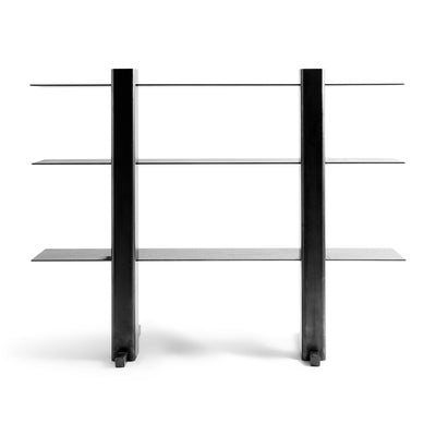 Steel Cantilevered Bookcase or Shelving by WYETH - WYETH