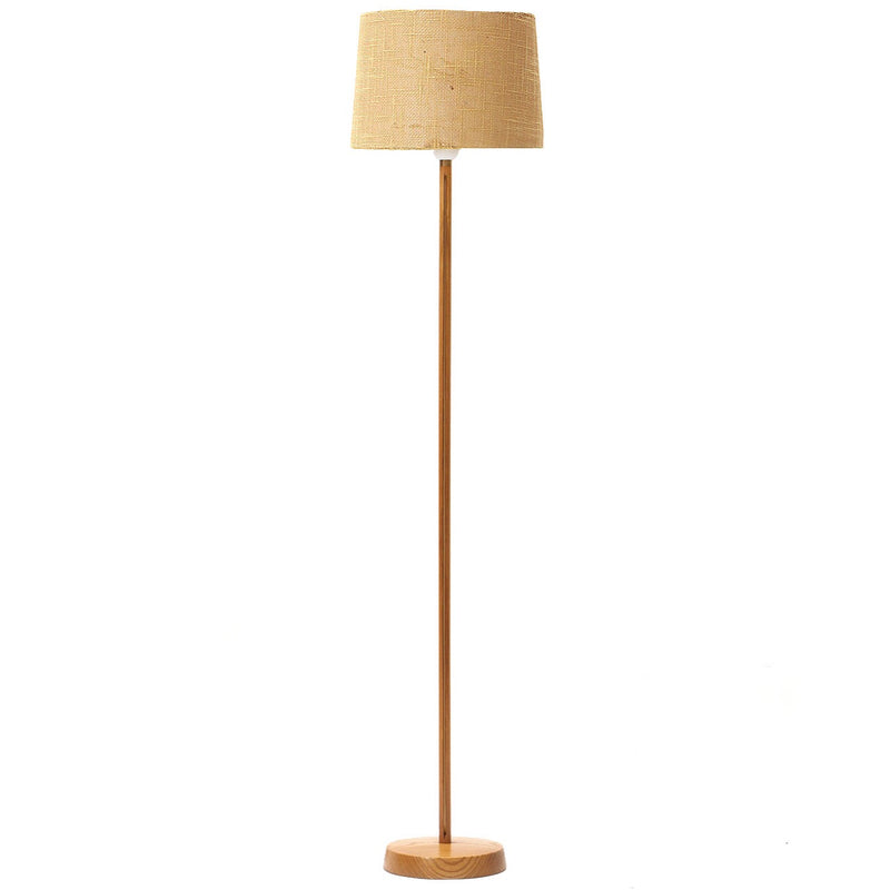 Oak Floor Lamp by Uno & Östen Kristiansson for Luxus - WYETH