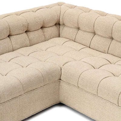Unique 3 Side 'Party' Chesterfield Sofa by Edward Wormley for Dunbar - WYETH
