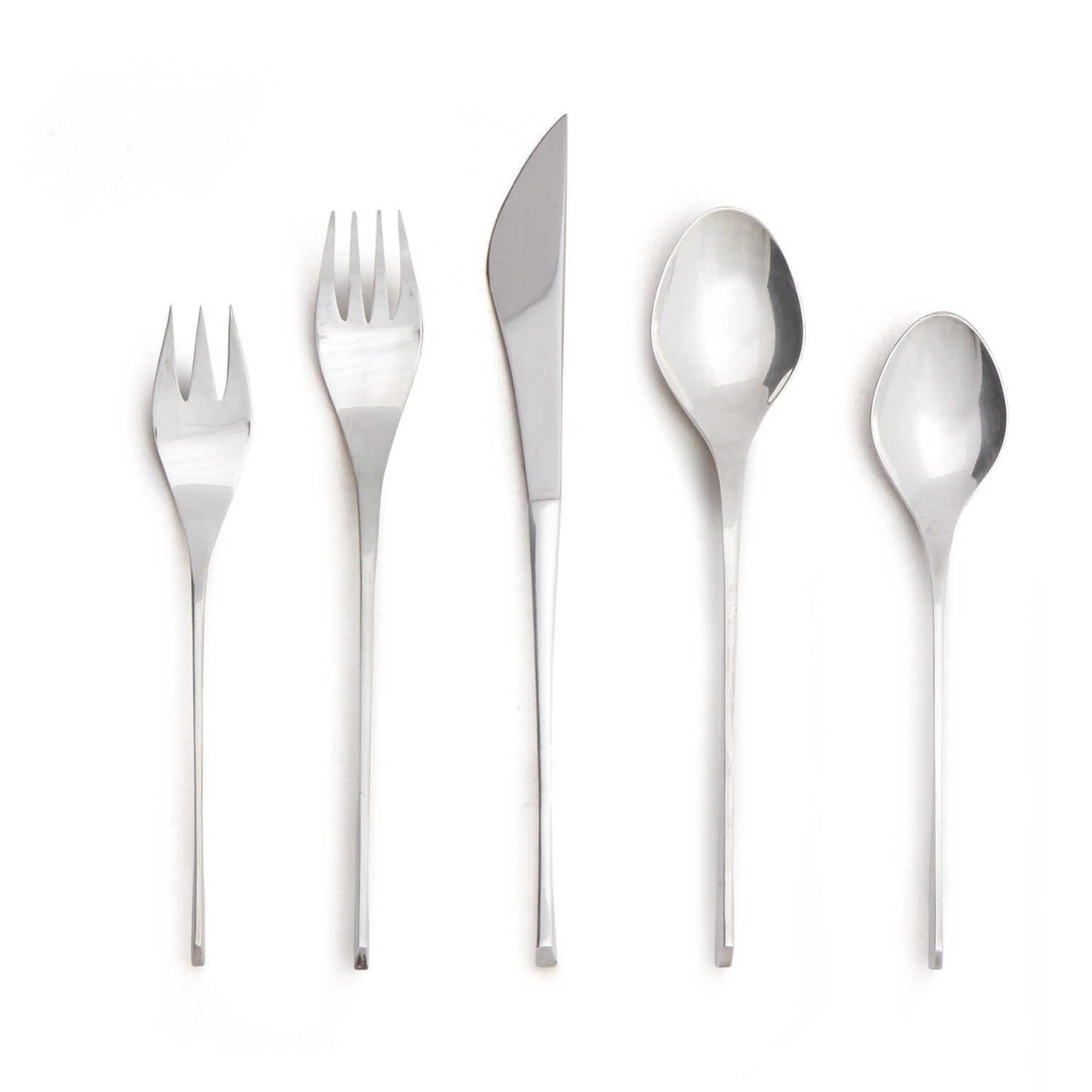 'Vision' Sterling Flatware Set of Twelve by Ronald Hayes Pearson for International - WYETH