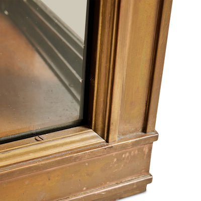 Old World Glass and Bronze Vitrine - WYETH