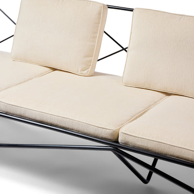Wrought Iron Sofa In the Style of Darrell Landrum, WYETH, 1950s - WYETH