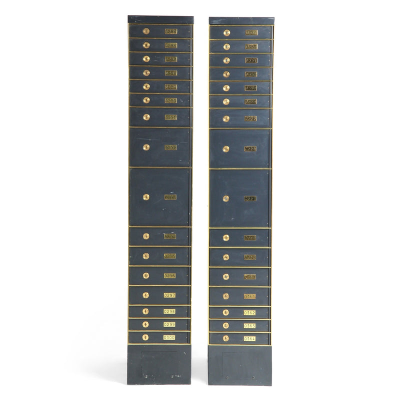 Enumerated Stacked Safety Deposit Boxes from USA - WYETH