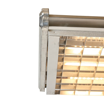 Monel Billiard Light In the Style of Henry Dreyfus / Raymond Loewy